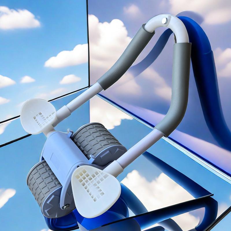 ab roller wheel   workout Abdominal Fitness Wheel for Core Muscles Training Automatic Rebound Ab Roller with Timer