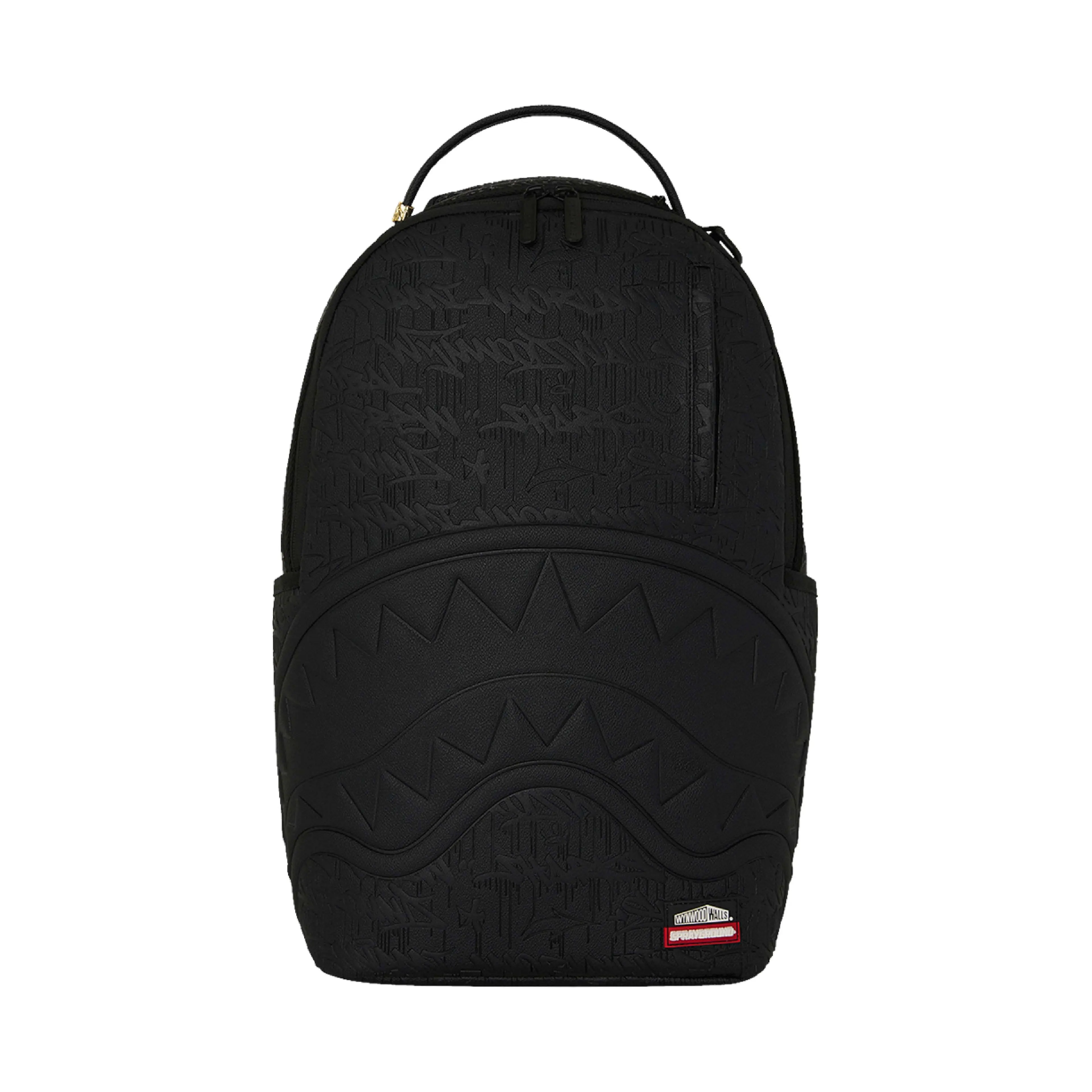 SPRAYGROUND WYNWOOD WALLS BLACK STENCIL BACKPACK