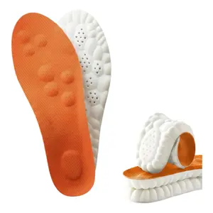 4D Cloud Technology Super Soft Comfort Insoles U-Shape Memory Foam Acupoint Massage