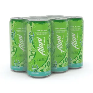 Alani Nu Lime Slush Energy Drink 6 Pack 12oz