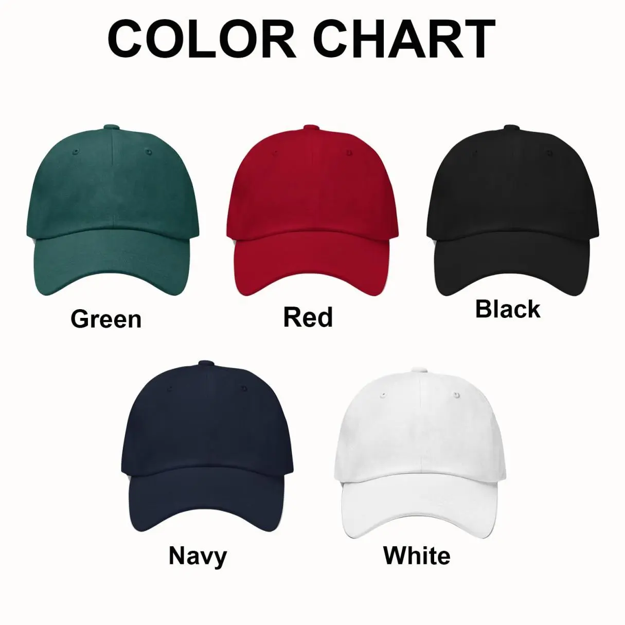 Made-To-Order] 2026 Masters White Golf Dad Hatt, Funny Golf 