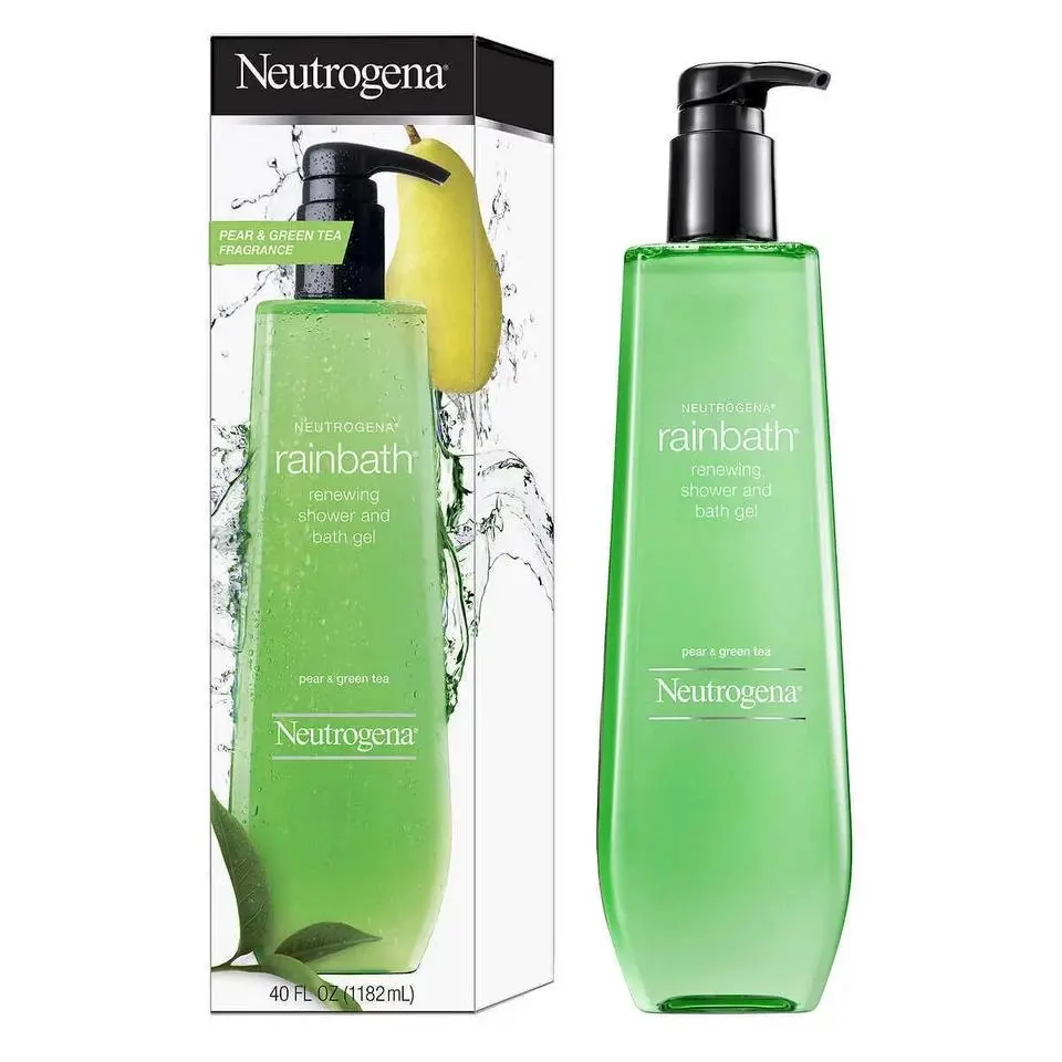 Neutrogena Rainbath Renewing Shower and Bath Gel, Pear & Green Tea (40 Oz)