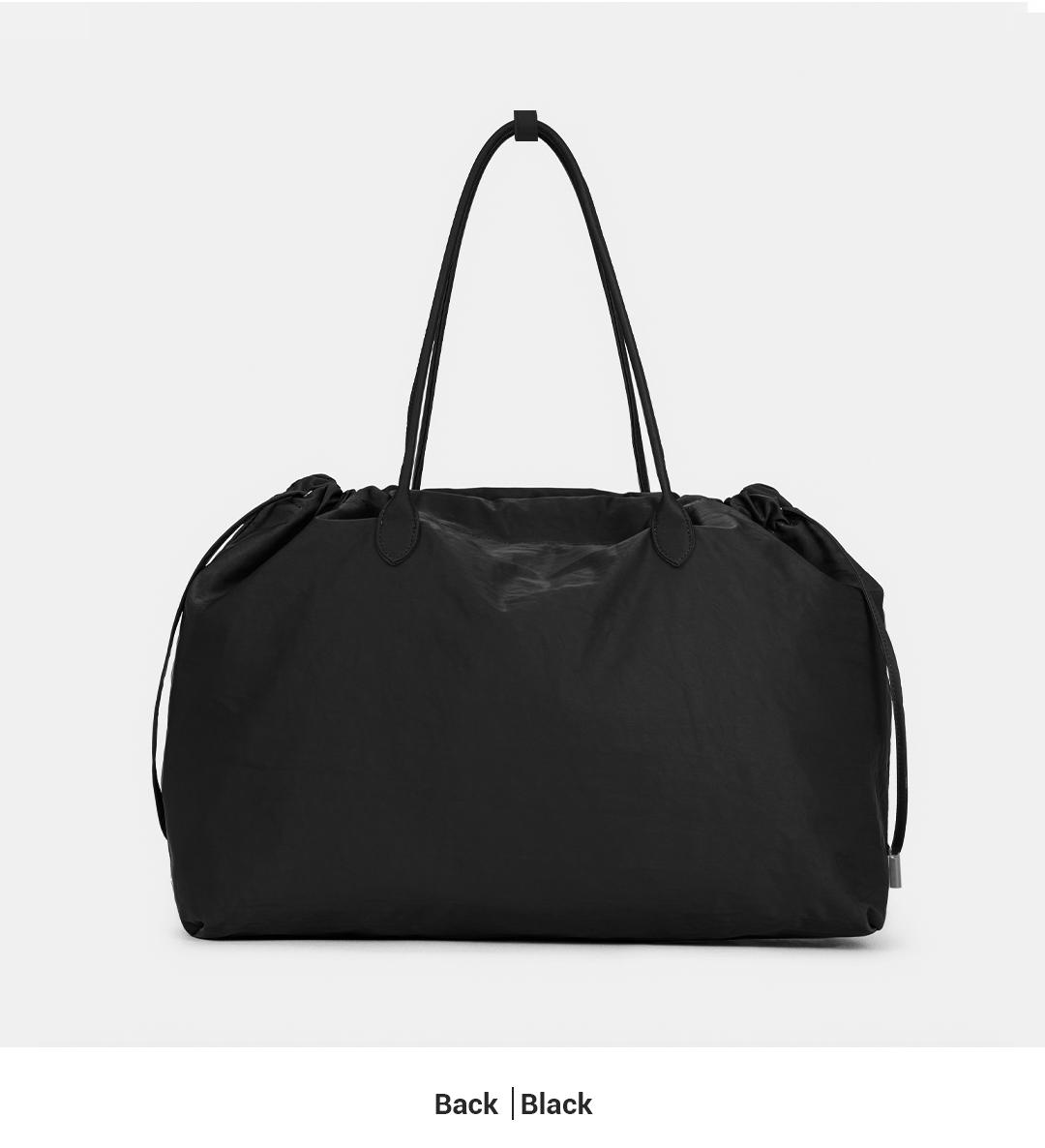Versatile Large Capacity Tote Bag for Work & Travel Classic Black Shoulder Bag with Easy Carry Handles Perfect for Everyday Use