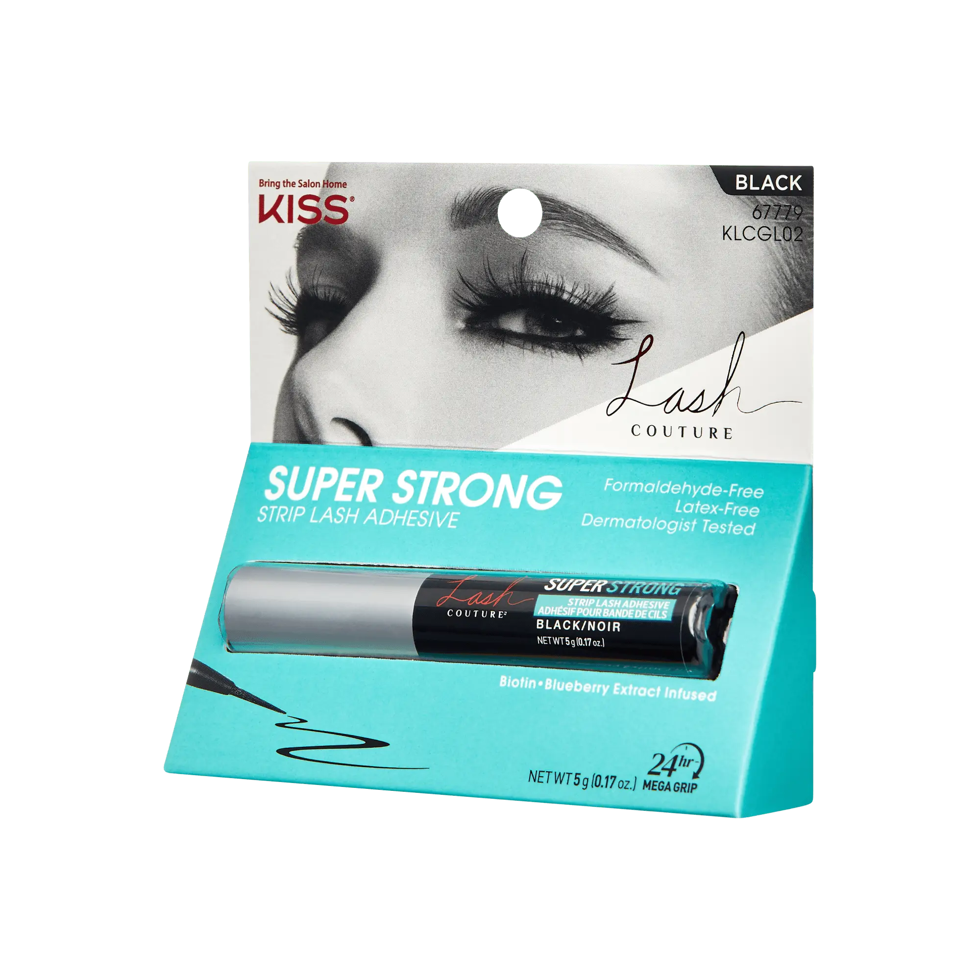 Kiss Lash Couture Strip Lash Adhesive – Black