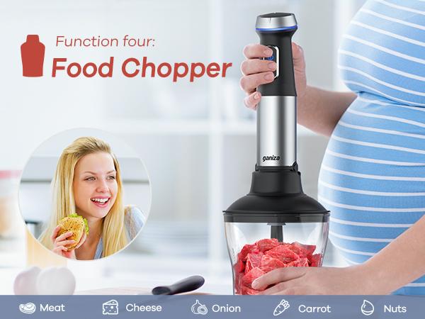 Ganiza Immersion Blender Hand Blender 16 Speed Mode 800W Motor Stainless Steel Stick Head with Whisk Milk Frother Masher Blending Cup Chopping Bowl Recipe Guide Perfect Kitchen Gift for Home Cooks Golden Butter Essentials Slow Cold Pressed Juicer Machine Ganiza Immersion Blender Hand Blender 16 Speed Mode 800W Motor Stainless Steel Stick Head with Whisk Milk Frother Masher Blending Cup Chopping Bowl Recipe Guide Perfect Kitchen Gift for Home Cooks Golden Butter Essentials Slow Cold Pressed Juicer Machine