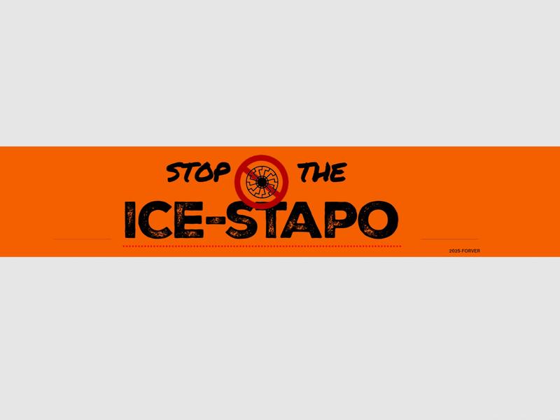 Abolish ICE BUMPER sticker