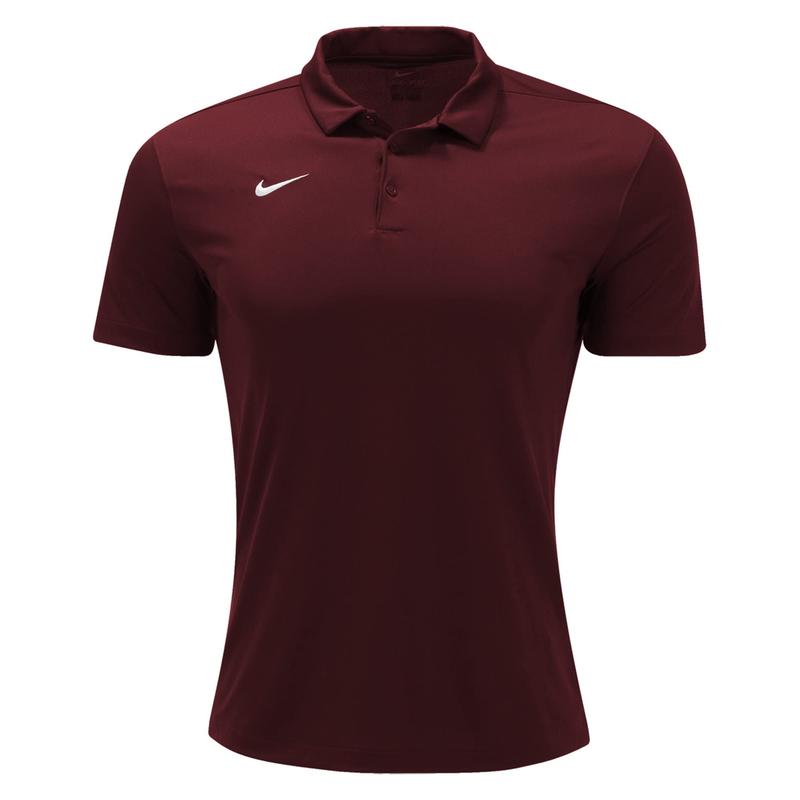 Nike Men's Dri-FIT Polo Shirt – Moisture-Wicking Breathable Mesh Short Sleeve Golf Shirt with 3-Button Placket | Athletic Performance Collared Polo for Sports Business Casual Everyday | Polyester