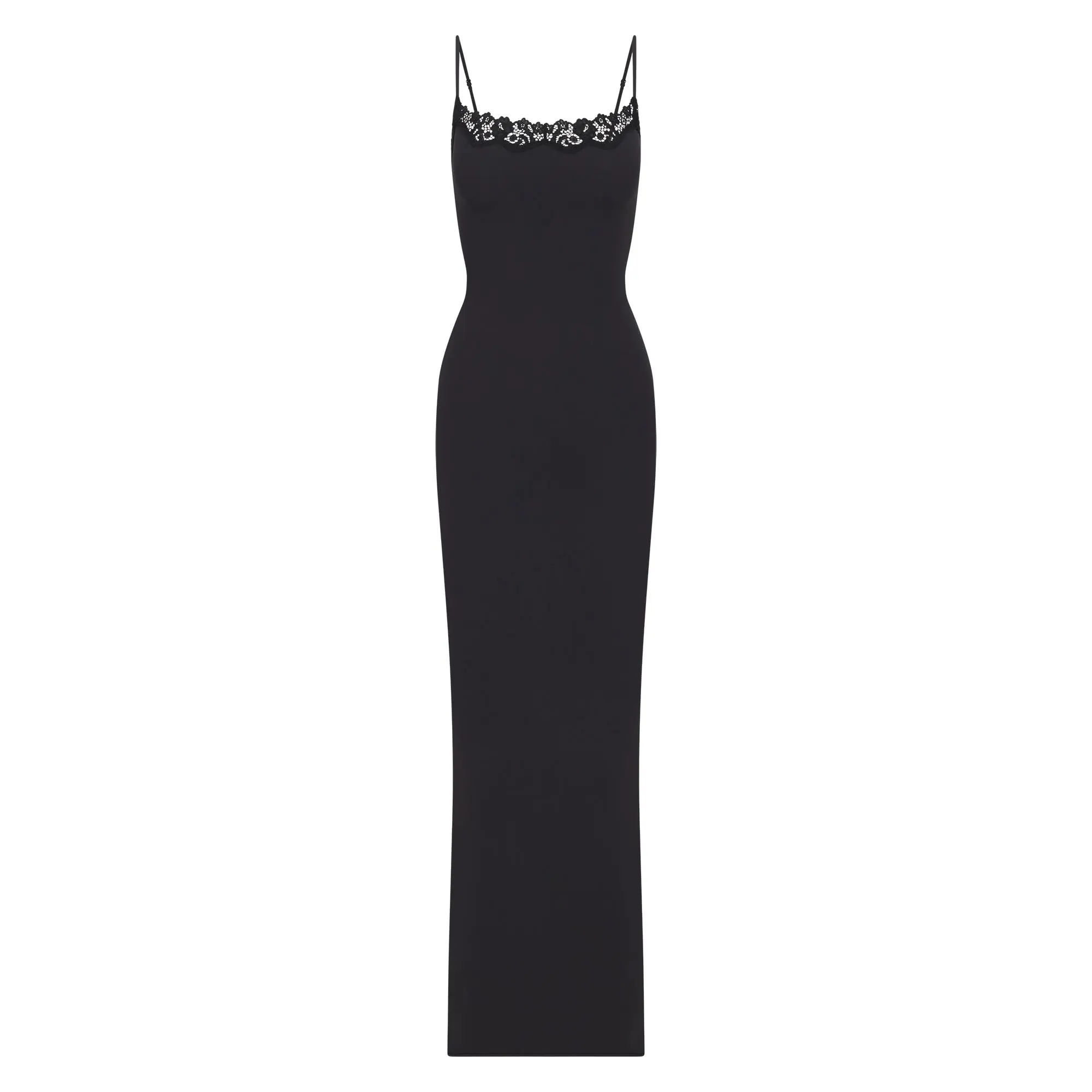 SKIMS FITS EVERYBODY LACE LONG SLIP DRESS