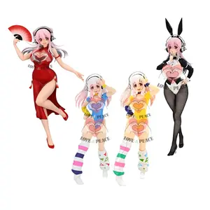 SUPER SONICO Collectible Figurine PVC Official Anime Figure Table Ornament Fan Collection Holiday & Birthday Gifts