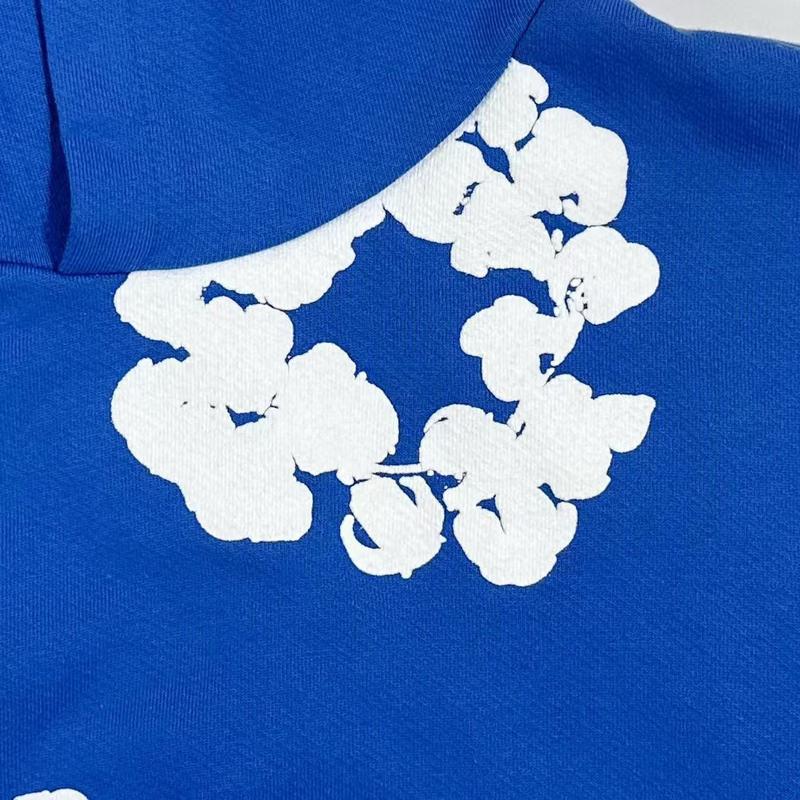 DENIM TEARS Men's Fashionable Foam Cotton Printed Hoodie & Sports Suit European American Style Comfortable Durable Versatile All Seasons