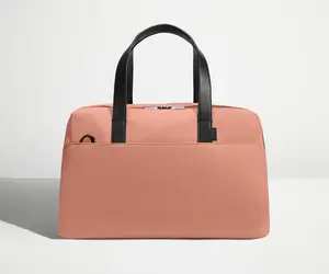 The Overnight Bag in Clay Pink