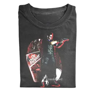 The Resident Evil Albert Wesker Shirt, Dr. Pepper Collaboration Shirt, Gamer Tee, Vintage Video Game Shirt, Retro Gamer Apparel, Horror Game Shirt