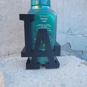 Dodgers-inspired Soap Dispenser Holder | Fits Bath & Body Works Foaming Bottles | Bathroom And Kitchen Sink Decor | Fan Gift