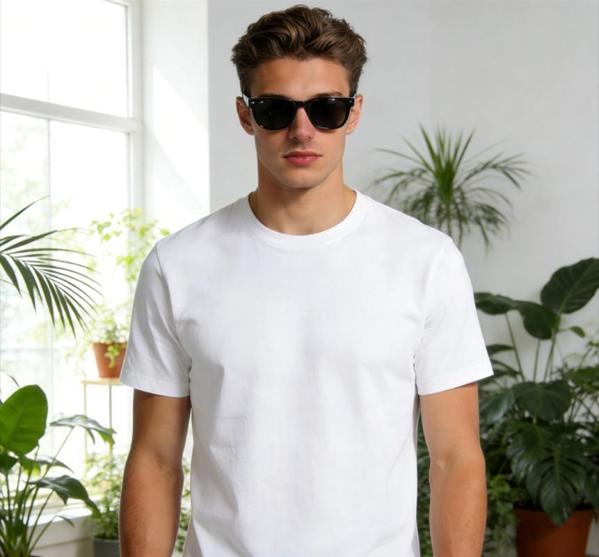 Simple Basic Plain Blouse | Women's Medium-Length Summer Top | Ideal for Holiday & Everyday Outfits | Review Reward — Contact Customer Service