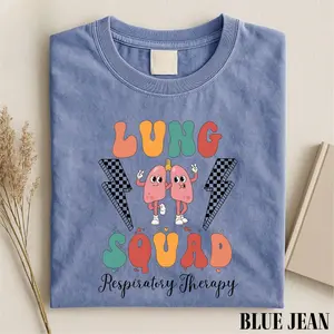 Respiratory Therapist T-Shirt - Medical Appreciation Gift Lung Squad