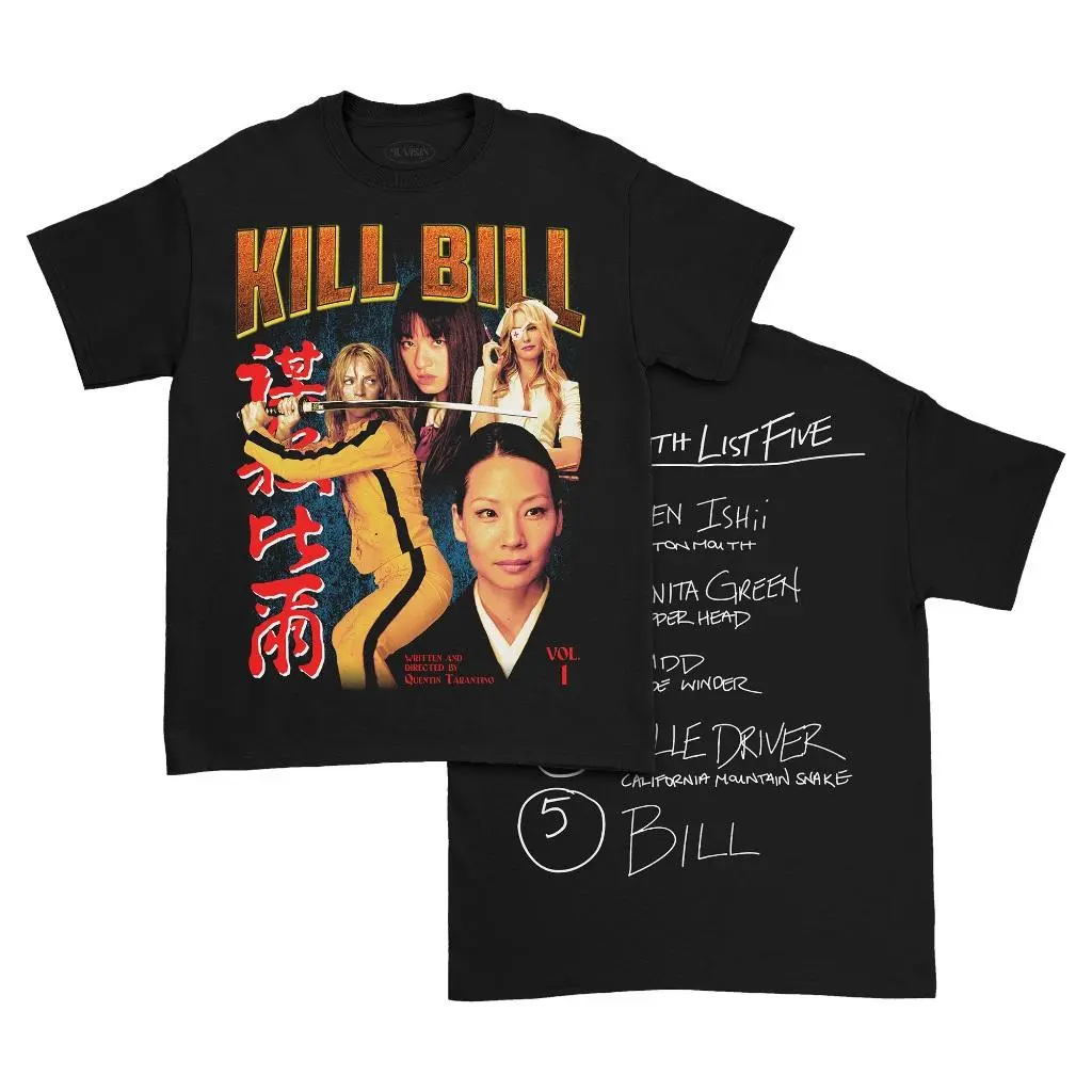 Kill Bill Quentin Tarantino Hattori Hanzo Samurai Graphic Shirt HY6836