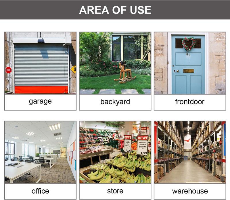 Dummy security camera, with red flashing LED light, dome camera – waterproof, suitable for indoor and outdoor use in homes, garages, supermarkets, farms, etc., easy to install, no power required