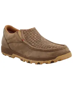 Twisted X Men's Slip-On Driving Shoe Moc Toe - Mxc0018