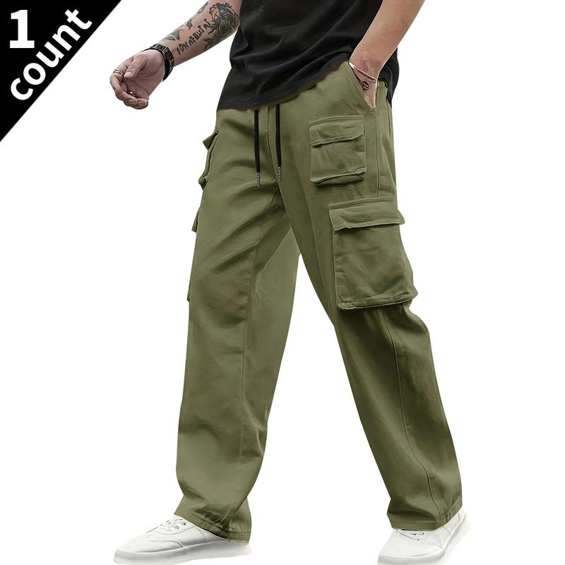 Men's Tactical Work Cargo Pants 4 Pack - Durable & Multi-Purpose with Heavy-Duty Pockets, Perfect for Outdoor Work & Hiking | Solid Color Design Flexible Workwear, Functional Pockets, Adjustable Waistband, Multi-Pocket Pants