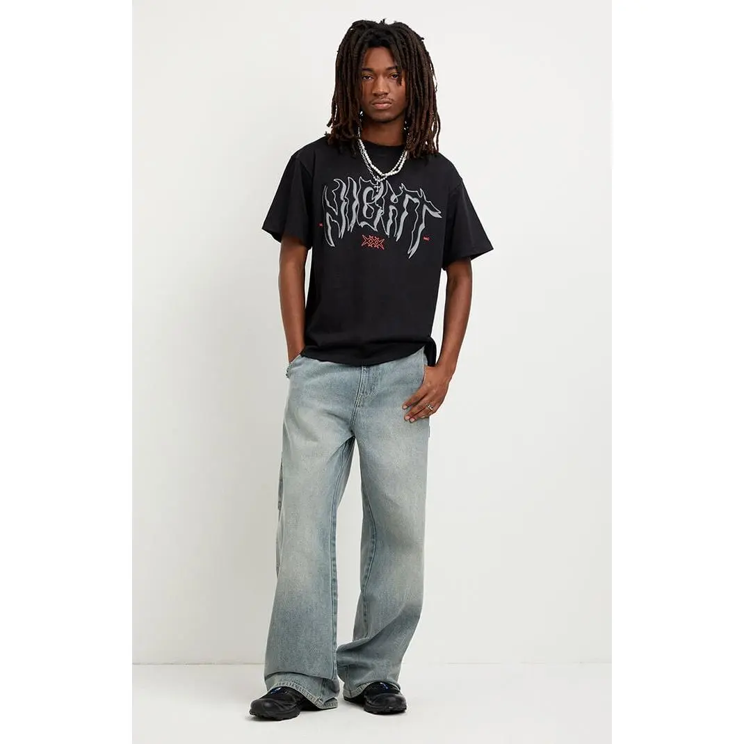 Pacsun Men's Blake Extreme Baggy Jeans Carpenter Medium Blue Tint