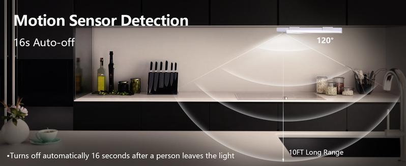 Under Cabinet Lights 2 Pack - Motion Sensor Night Light Indoor, 1500mAh USB Rechargeable Light, Simple Installation Dimmable Lights for Kitchen, Wardrobe, Pantry, Closet, Bathroom, Stairs, Hallway, Laundry Room, Tool Room, Fridge - Practical Home Decor Under Cabinet Lights 2 Pack - Motion Sensor Night Light Indoor, 1500mAh USB Rechargeable Light, Simple Installation Dimmable Lights for Kitchen, Wardrobe, Pantry, Closet, Bathroom, Stairs, Hallway, Laundry Room, Tool Room, Fridge - Practical Home Decor