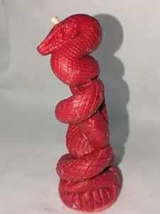 Serpent Ascension Intention Candle – Transformation, Power & Renewal