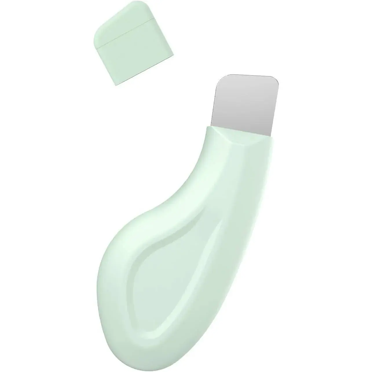 Silicone Blackhead Extractor Tool, Dual-Ended Facial Scrubber and Spatula for Deep Cleansing and Gentle Exfoliation - Evens Skin Texture, For All Skin Types, Harmless Silicon, Blackhead Remover Tools, Harmless Silicone