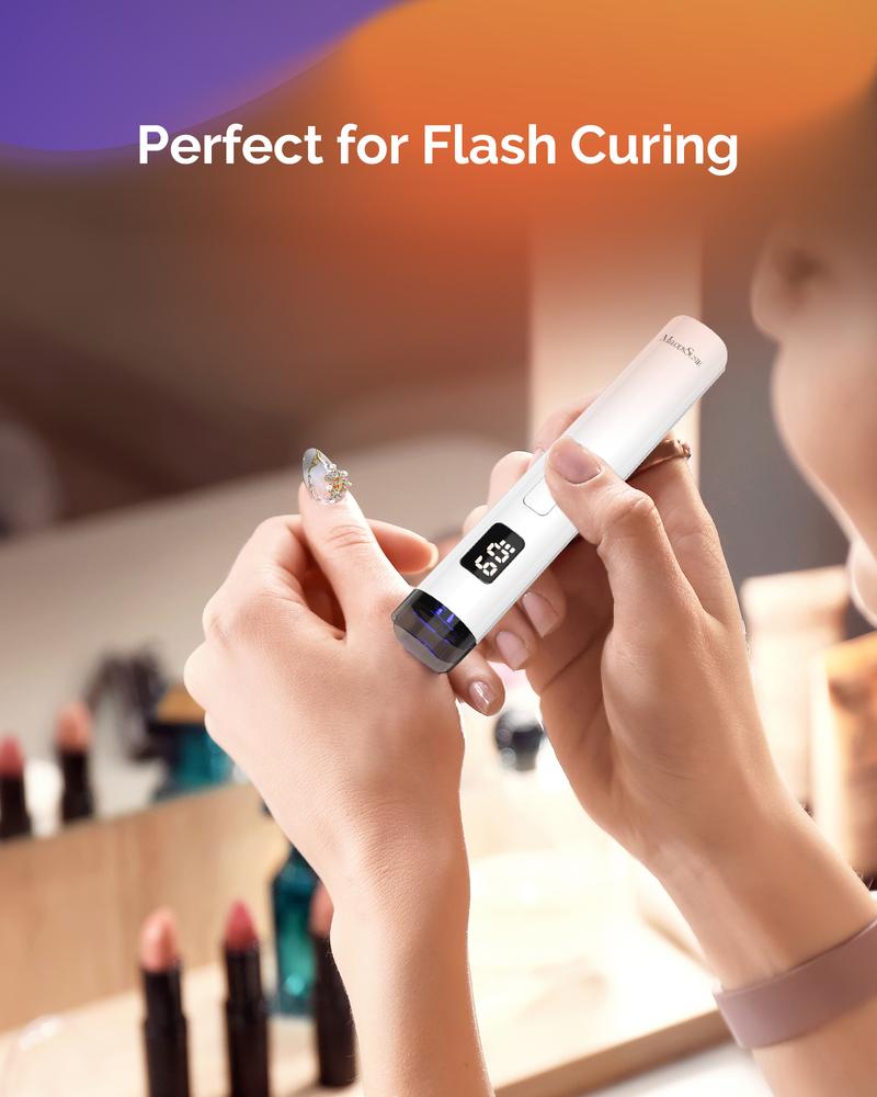 Rechargeable Mini LED/UV Nail Art Lamp for Gel Nails