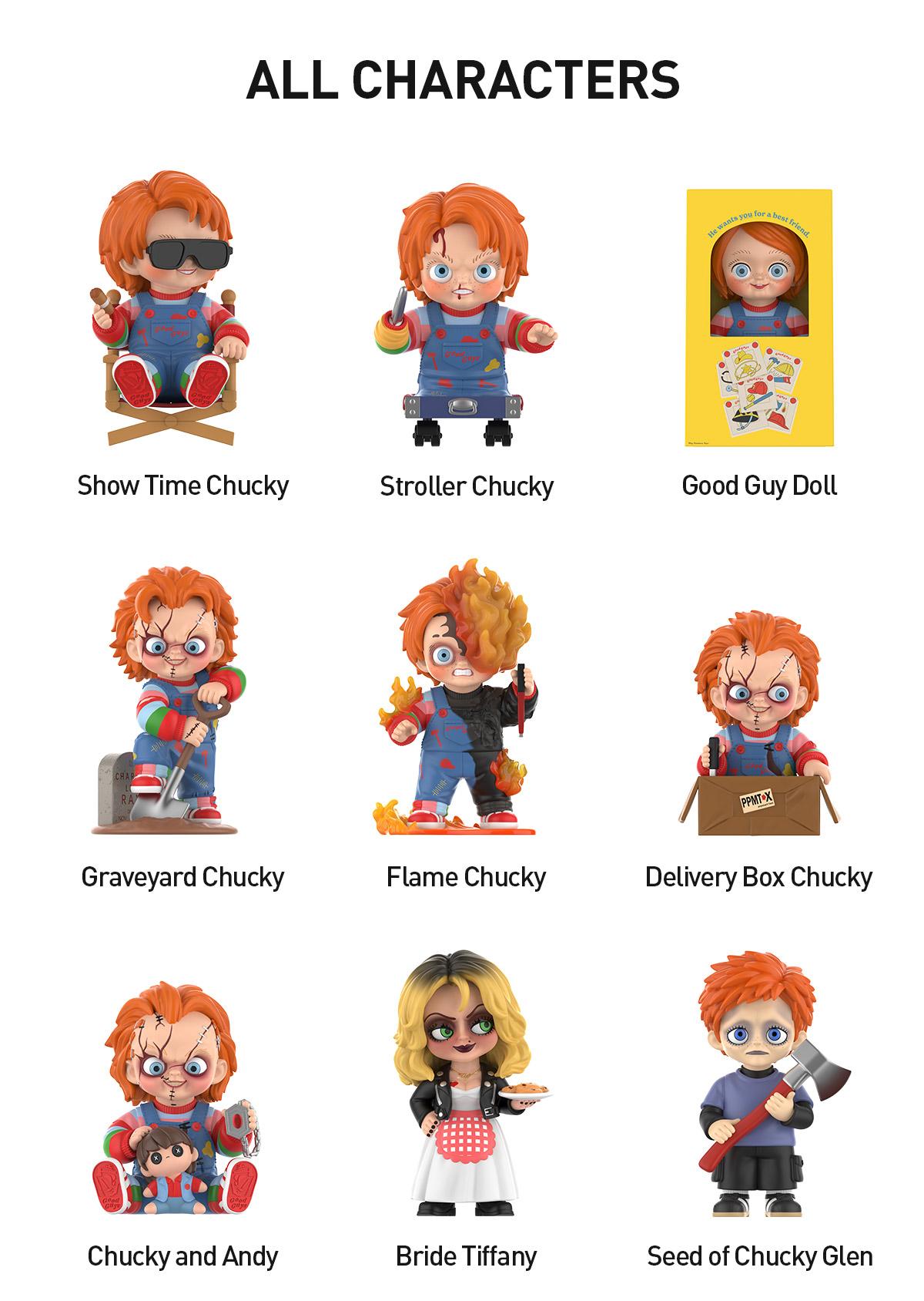 [Spanish] – Chucky Franchise Series – Figuras