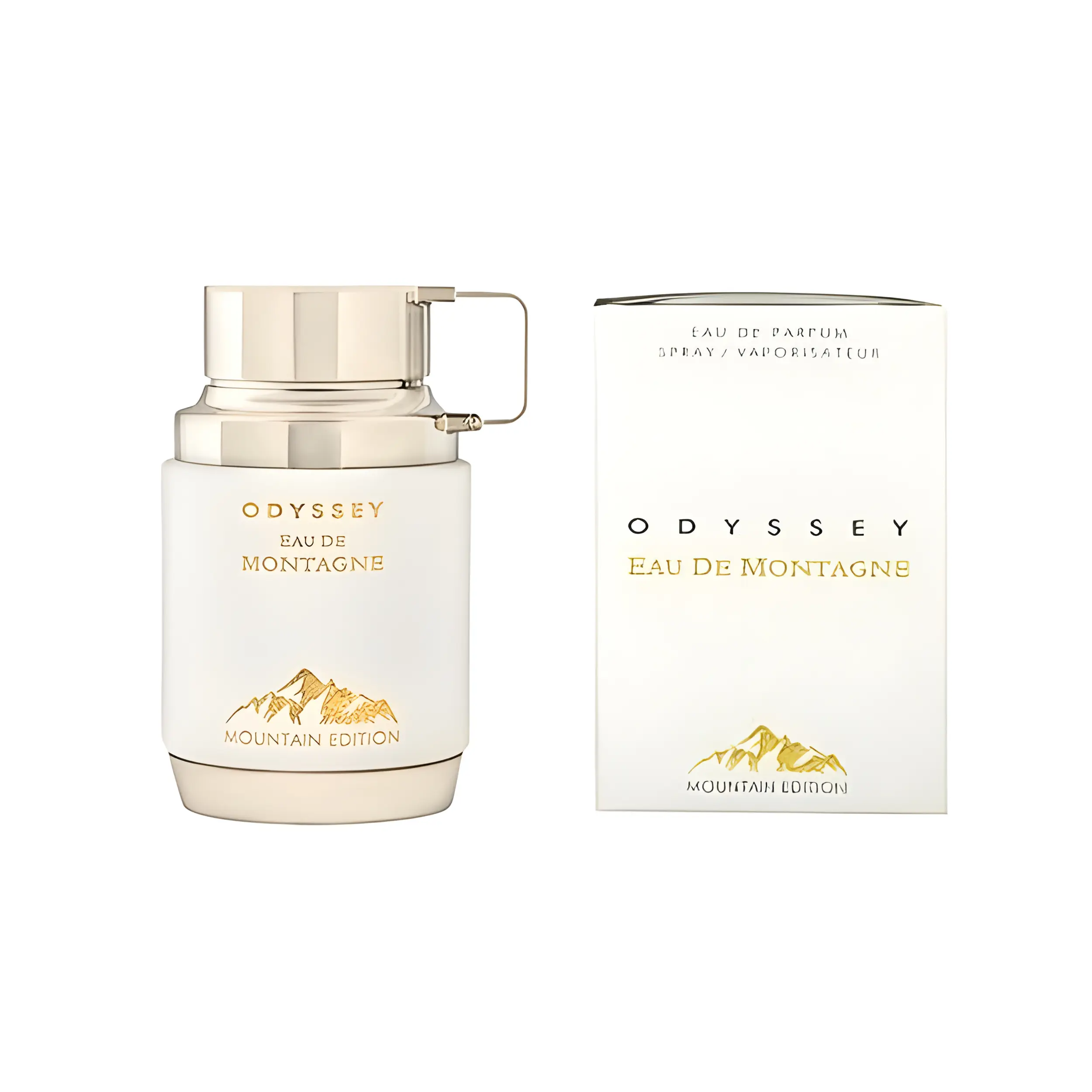 Armaf Odyssey Eau de Montagne Eau de Parfum Spray, Long-Lasting Unisex Fragrance with a Spicy and Warm Powder Scent for Men & Women, Perfume For Sale, Fragrances, Womens Gifts, Adults, Edp, Aromatic Fragrances, 3.4 OZ