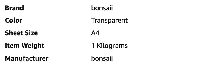 Bonsaii Laminating Sheets,100 PCS 3mil Thermal Laminating Pouches,9 x 11.5 inches, Letter Size,Clear and Durable,Suitable for Multiple Fields of Use