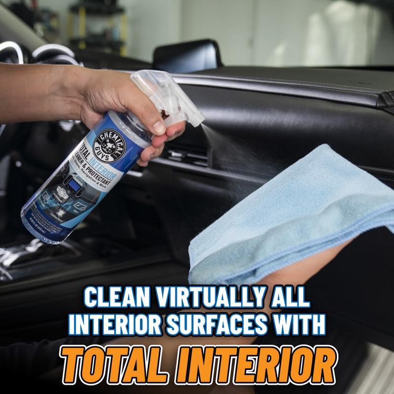 CHEMICAL GUYS All Season Arsenal Detailing Kit (15pc) – Complete Car Cleaning Kit for Interior & Exterior | Foam Cannon, Car Soap, Tire Shine, Wheel Cleaner, Microfiber Towels, Protectants & More