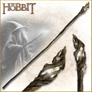 The Hobbit Illuminated Staff of Gandalf- by United Cutlery