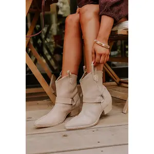 Tombstone Suede Cowboy Boot