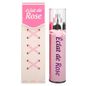 Eclat de Rose Women Perfume Spray / Eau de Parfum / Floral Note Rose / Middle East Dubai / Gift Box / 3.4 Fl Oz
