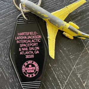 Motel Key Fob - Hartsfield LaToya Jackson Intergalactic...