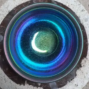 Handmade porcelain Jianzhan cup, teacup, drinking cup,kiln masterpiece103