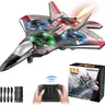 Halloween Surprise Mystery Toy, Kids RC Fighter Jet Plane - EVA Foam, Remote Control, Multiple Flight Modes, Adjustable Speed, Stunt Rotation, Rechargeable, LED Lights, Educational Toy Ages 6+ | Black Friday Steal! Top Christmas Kids Toy, Limited Stock