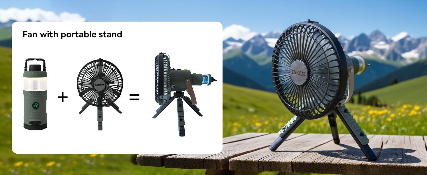 TAKOO Camperkit, Multiple Modular Rechargeable Camping Lantern, Waterprooffor Outdoors, Hiking and Any Emergency