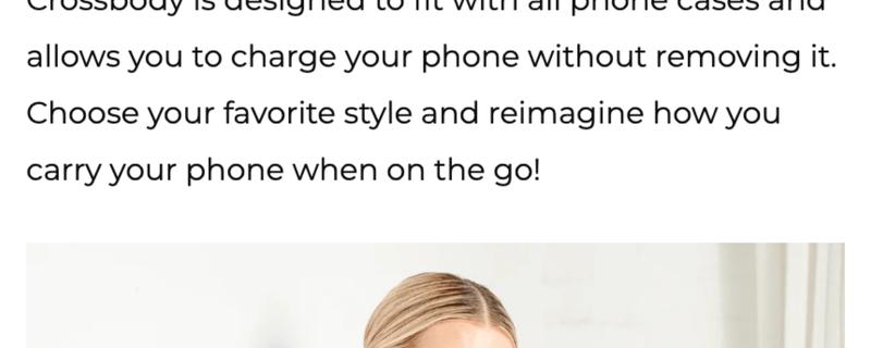 Tortoiseshell Chain Phone Crossbody