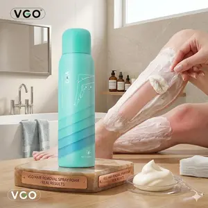 VGO-Hair removal spray foamMousse hair removal Rapid conditioning Non- irritating-A Body Care Wax