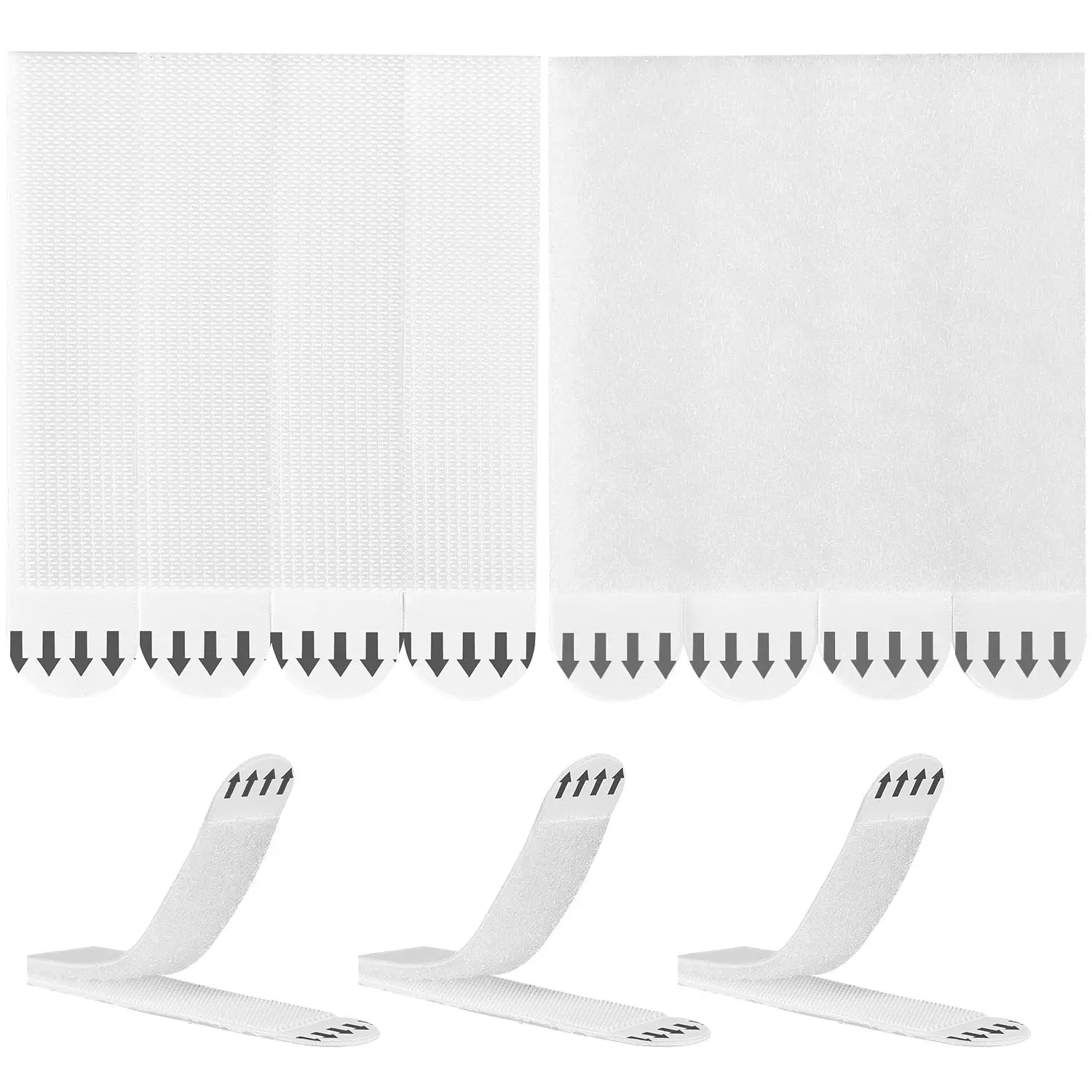 【Summerfinds】VEVOR Picture Hanging Strips,34 PairsLarge Picture Hangers with Removable AdhesiveHook & Loop StripsWall Hanging Strips for Damage Free Picture HangerMounting of PhotosFramesWall Decor