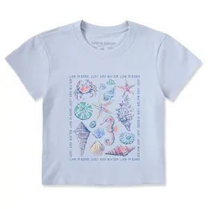 Women's Just Add Water Shells Crusher-LITE Shrunken Tee