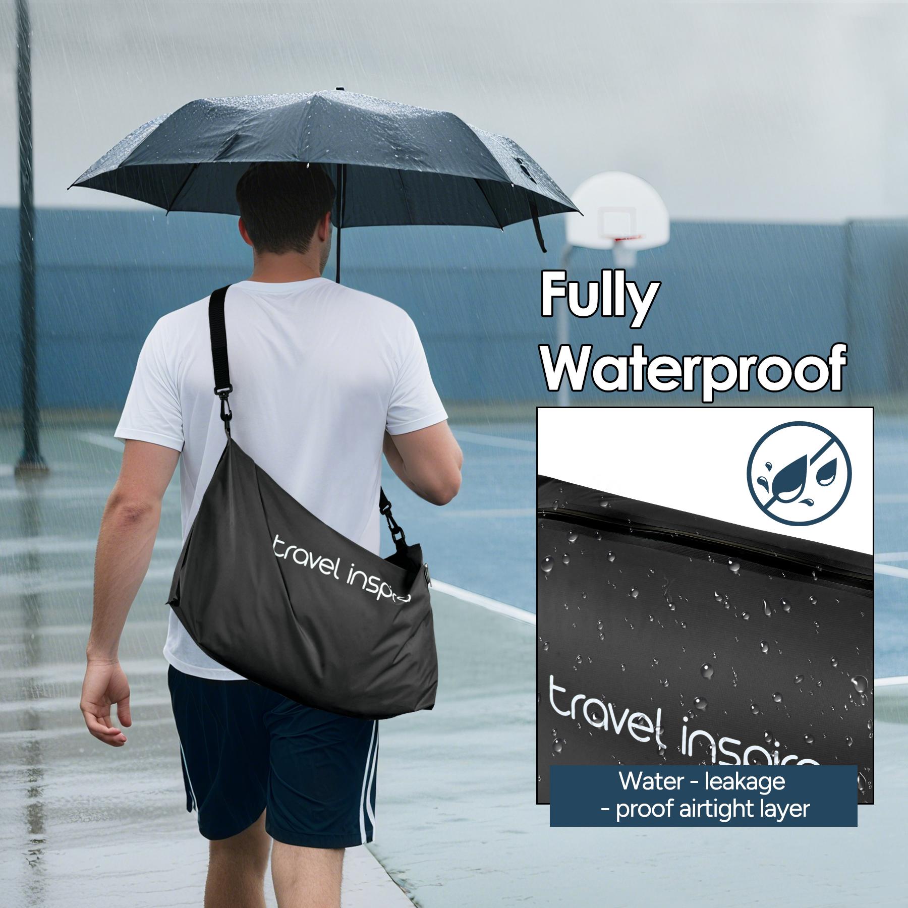 Travel inspira Vacuum Bags with Pump - Ultra-Durable Nylon Space Saver Compression Solution for Suitcases & Backpacks, Reusable, Lightweight, IP67 Airtight Zipper Seal, Light Black 2 Bags Set, outdoor Travel inspira Vacuum Bags with Pump - Ultra-Durable Nylon Space Saver Compression Solution for Suitcases & Backpacks, Reusable, Lightweight, IP67 Airtight Zipper Seal, Light Black 2 Bags Set, outdoor