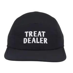Treat Dealer Performance Running 5 Panel Hat Camp Cap for Outdoor Adventures and Streetwear | HatPhile