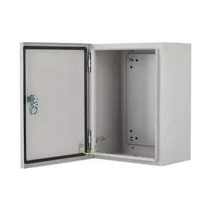 Garvee Electrical Junction Box，Outdoor/Indoor Steel Enclosure Electrical Box Weatherproof,with Mounting Plate