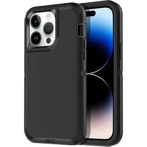 Entronix Case Compatible with iPhone 13 Pro - Triple-Layer Heavy Duty Protection
