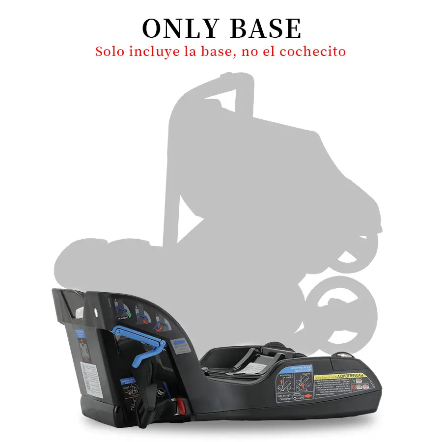 Only Base--Baby Stroller Latch Base, Only Compatible With The all-in-one Convertible Stroller Sold in Our Store
