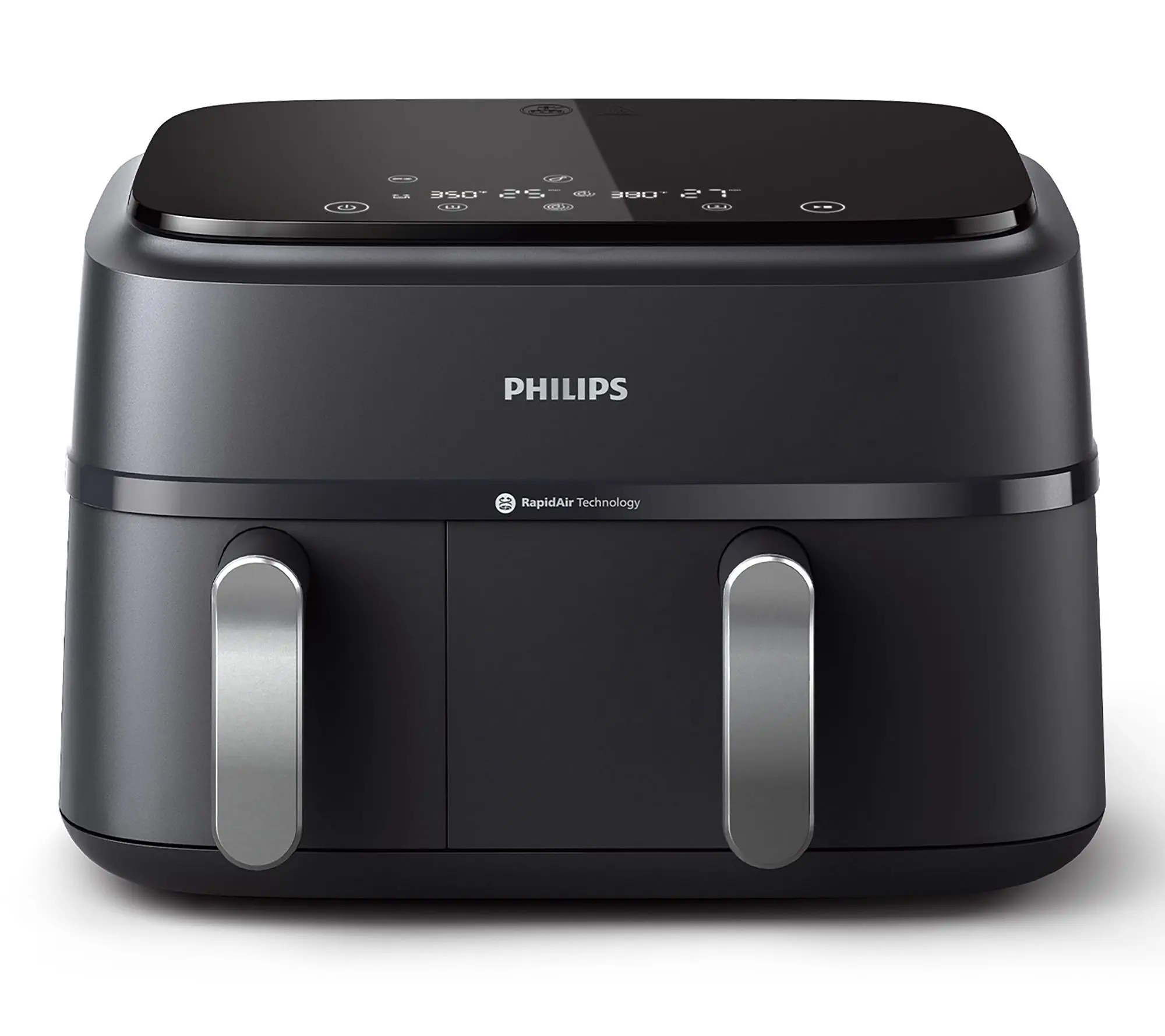 Philips 3000 Series Dual-Basket Airfryer, 9.5 Qt Capacity