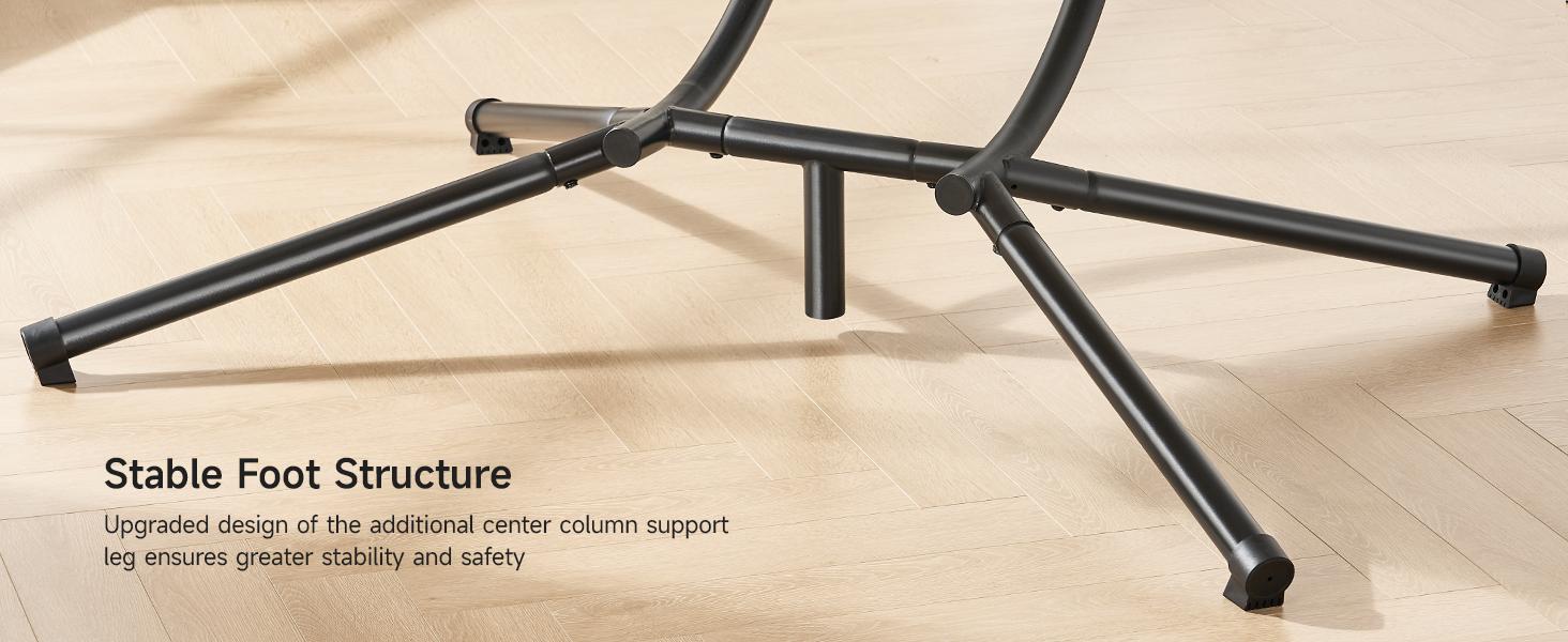 【SPOTLIGHT DAY】ONBRILL Double Egg Chair with Stand, Indoor Outdoor 2 Person Hammock Swing Chair with Cushions & Headrest, 650 LBS Capacity Hanging Loveseat for Patio, Bedroom, Garden, Balcony